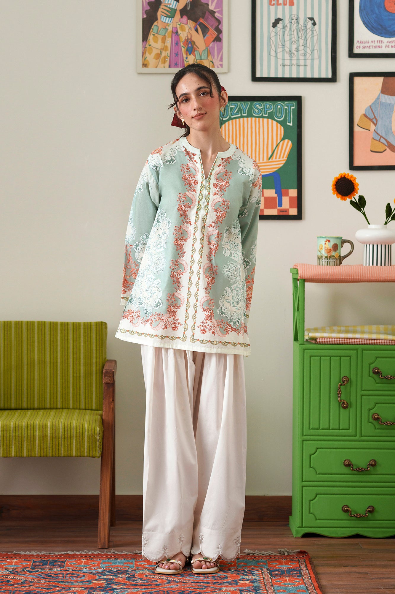 PRINTED KURTI (E8418/102/716)