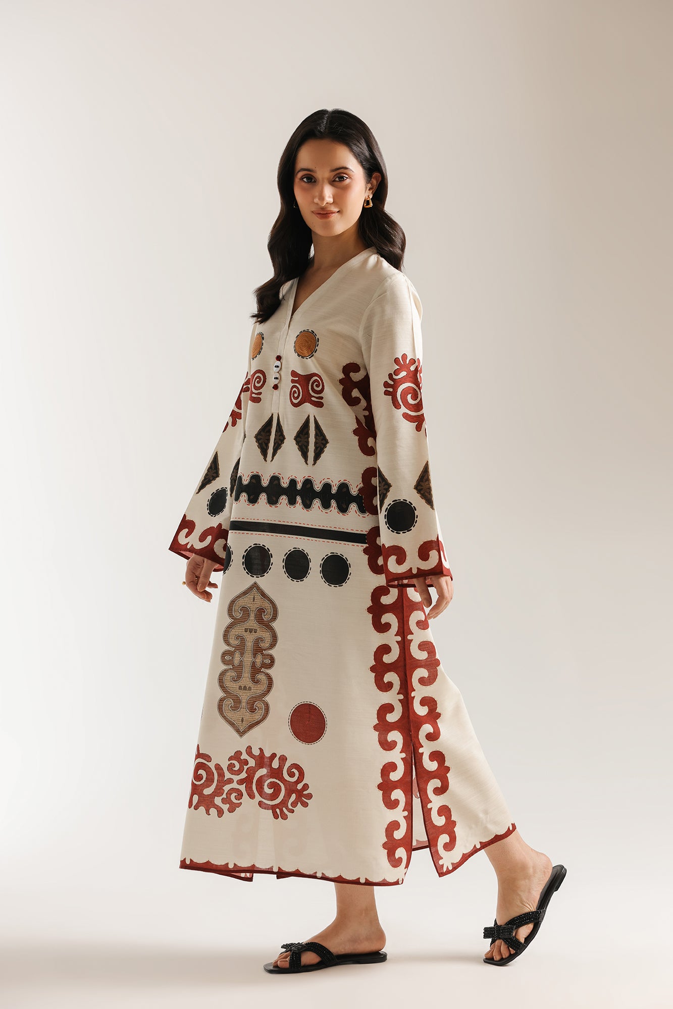 PRINTED KAFTAN (E8460/102/004)