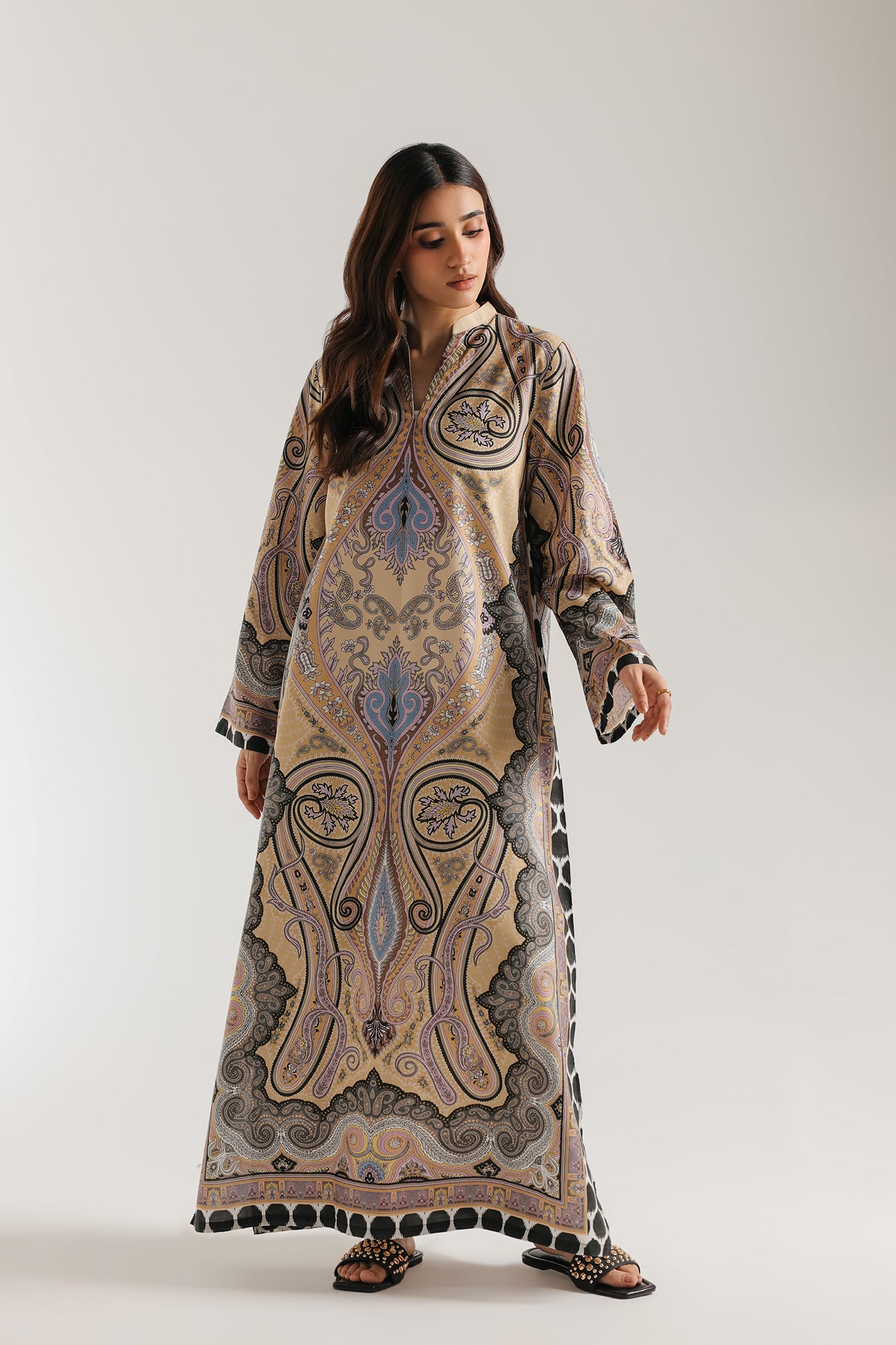 PRINTED DRESS (E8467/102/114)