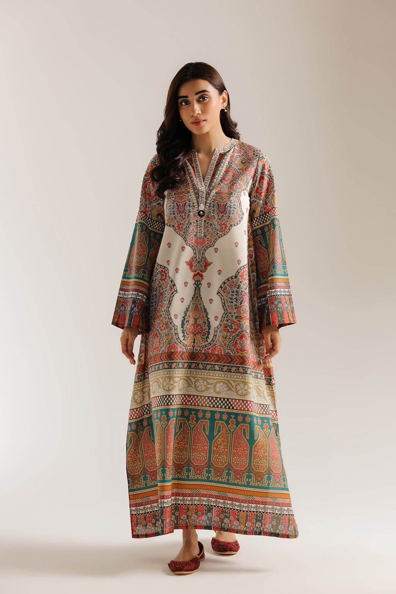 PRINTED KAFTAN (E8476/102/005)