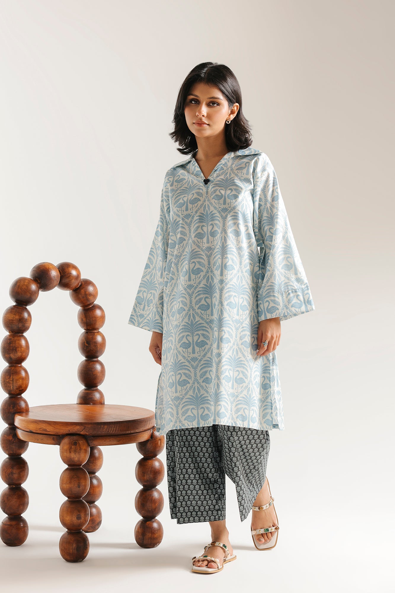 PRINTED SUIT (E8513/102/003)