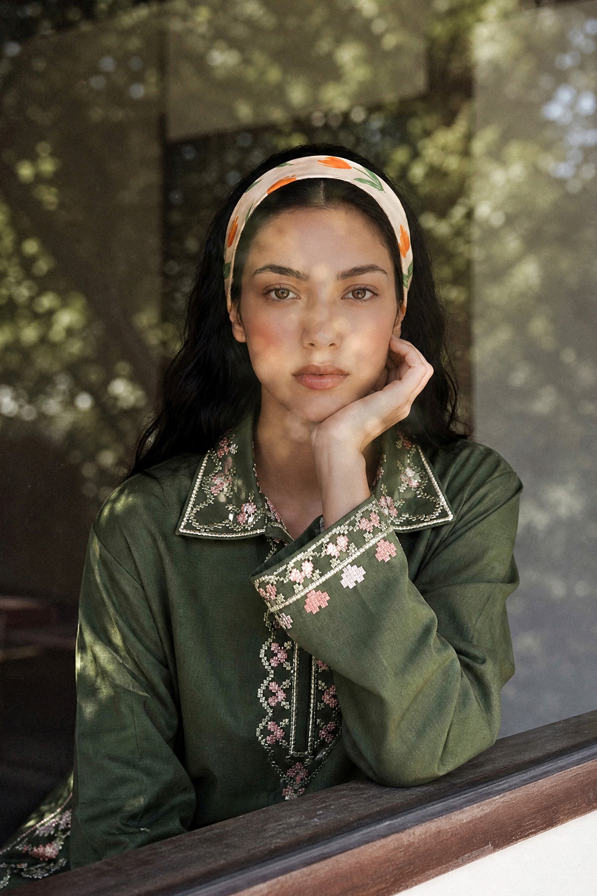 EMBROIDERED KURTI (E9605-102-120)