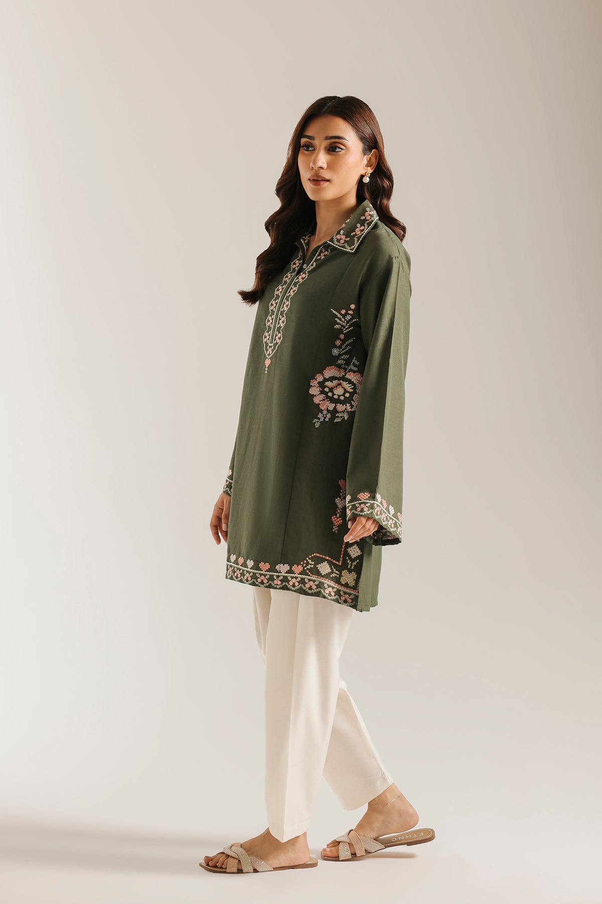 EMBROIDERED KURTI (E9605-102-120)