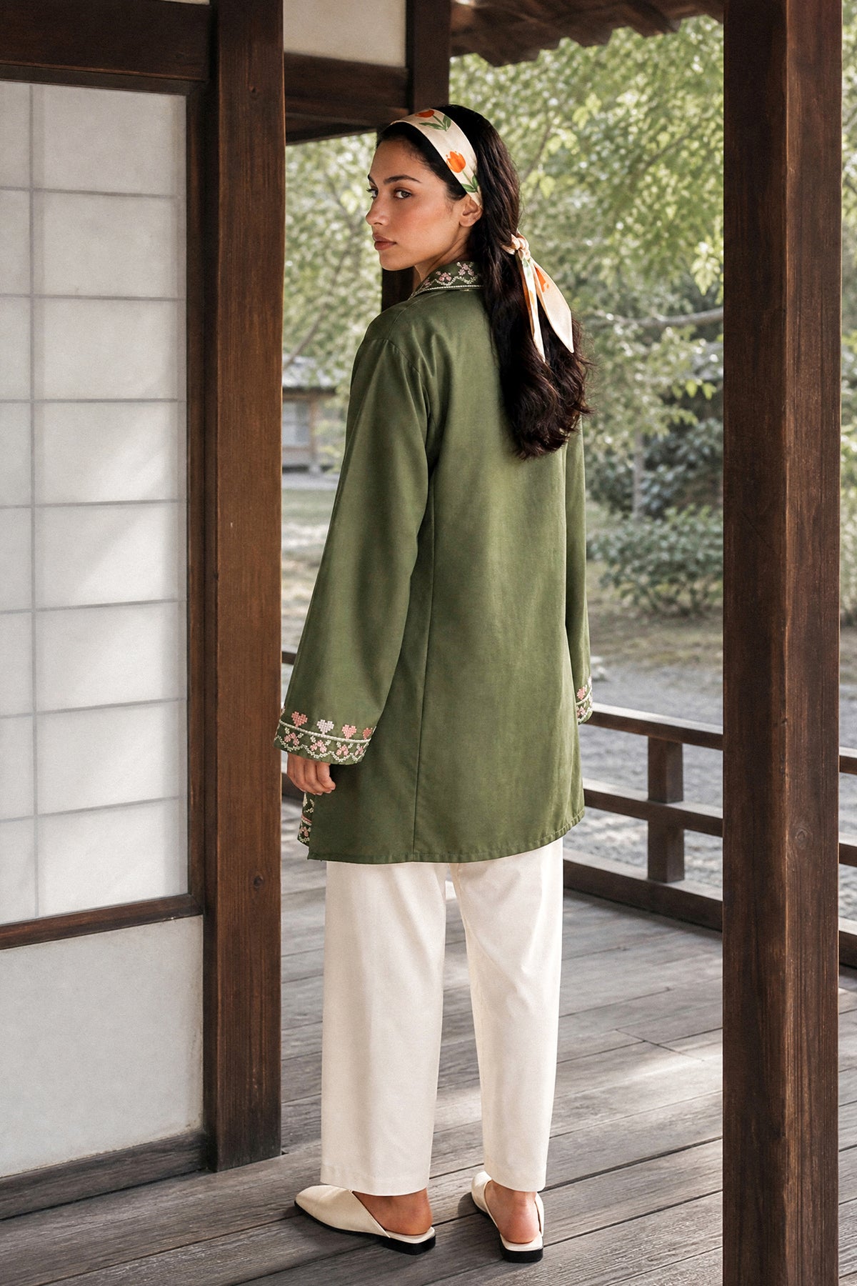 EMBROIDERED KURTI (E9605-102-120)