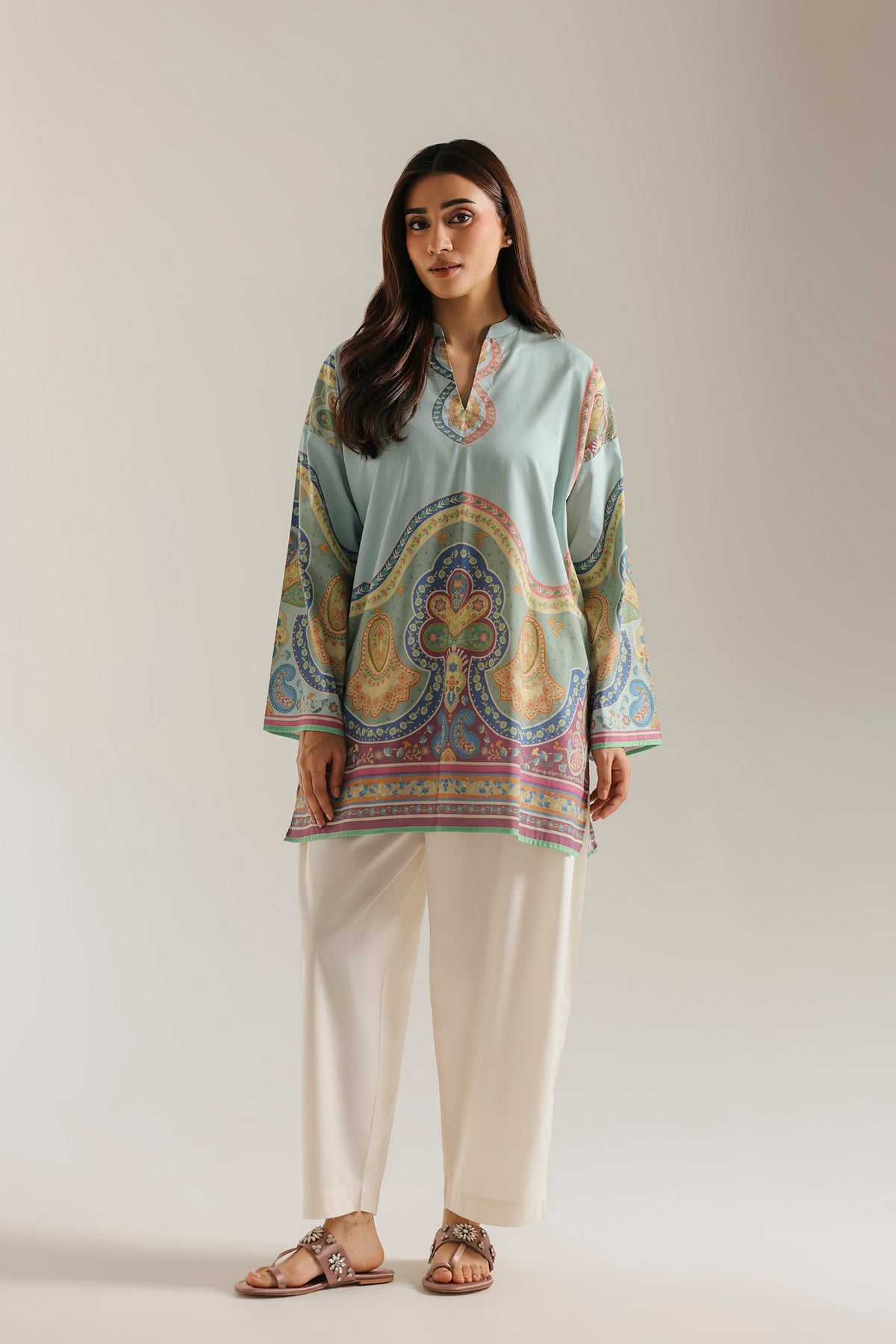 PRINTED KURTI (E9619-102-616)