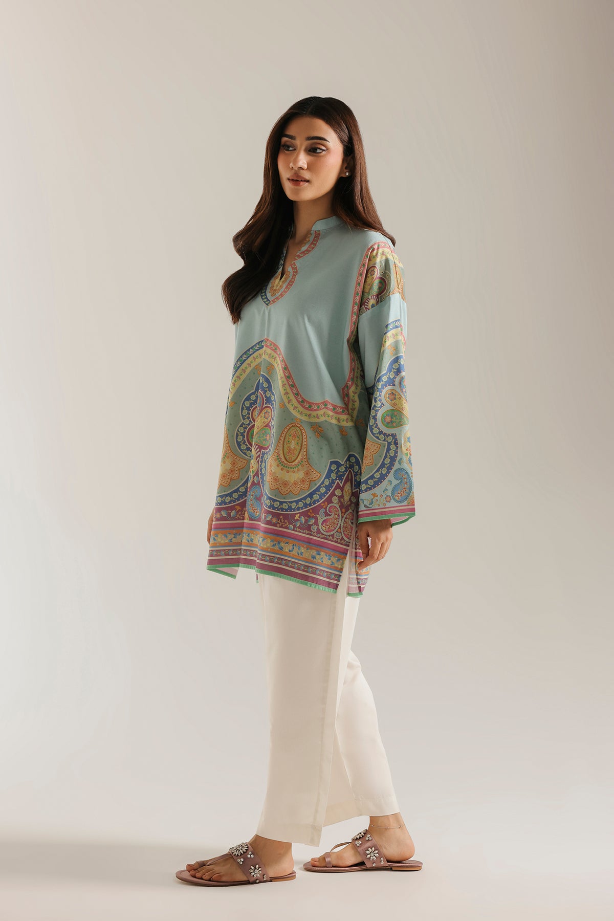 PRINTED KURTI (E9619-102-616)