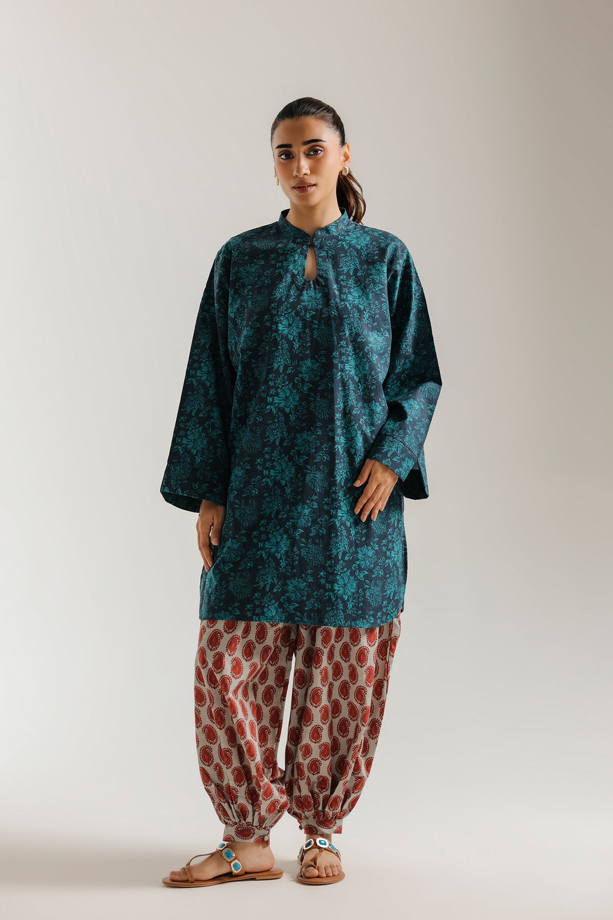 PRINTED SUIT (E9677-102-618)