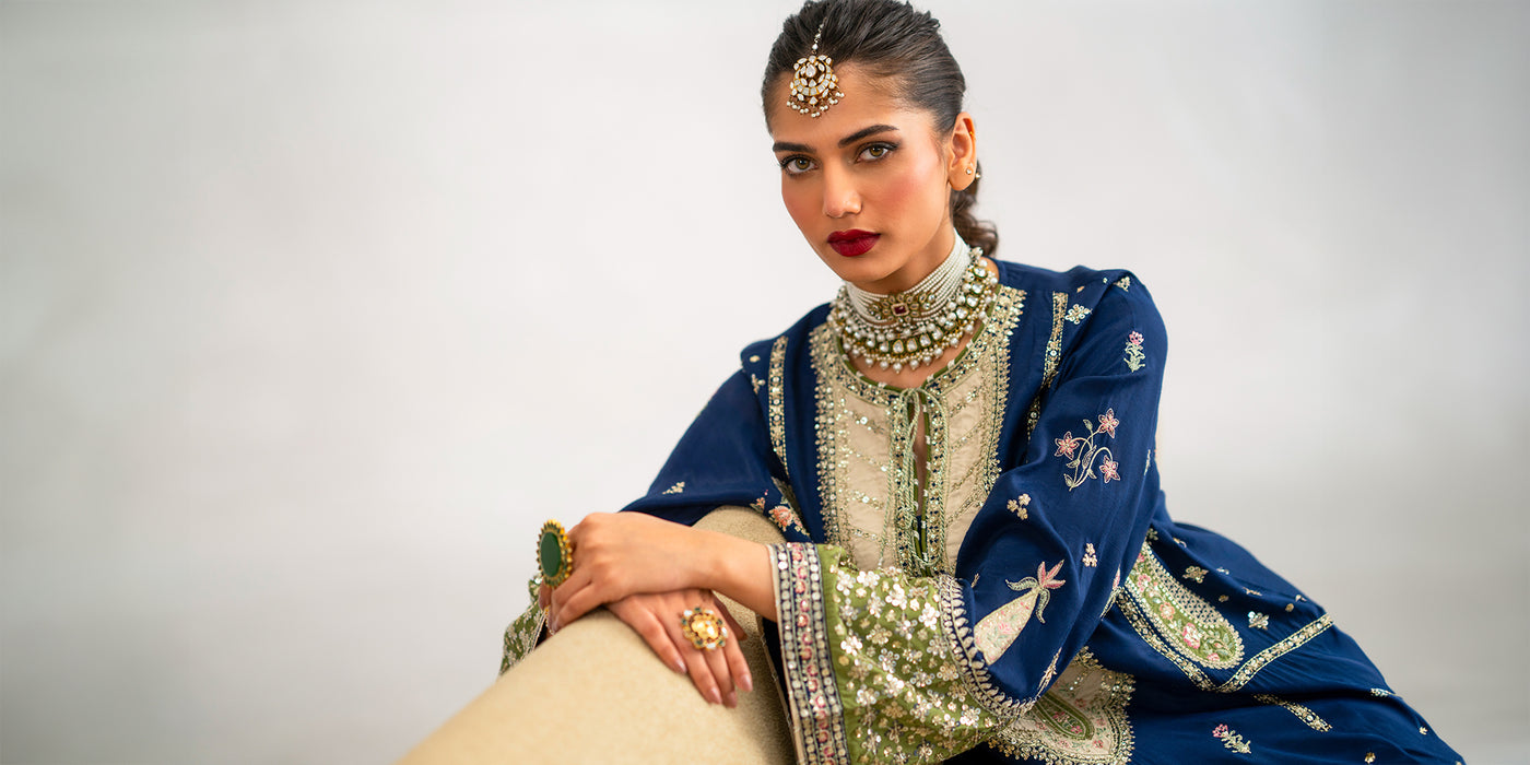 EMBROIDERED KAFTAN (E1083/104/622)