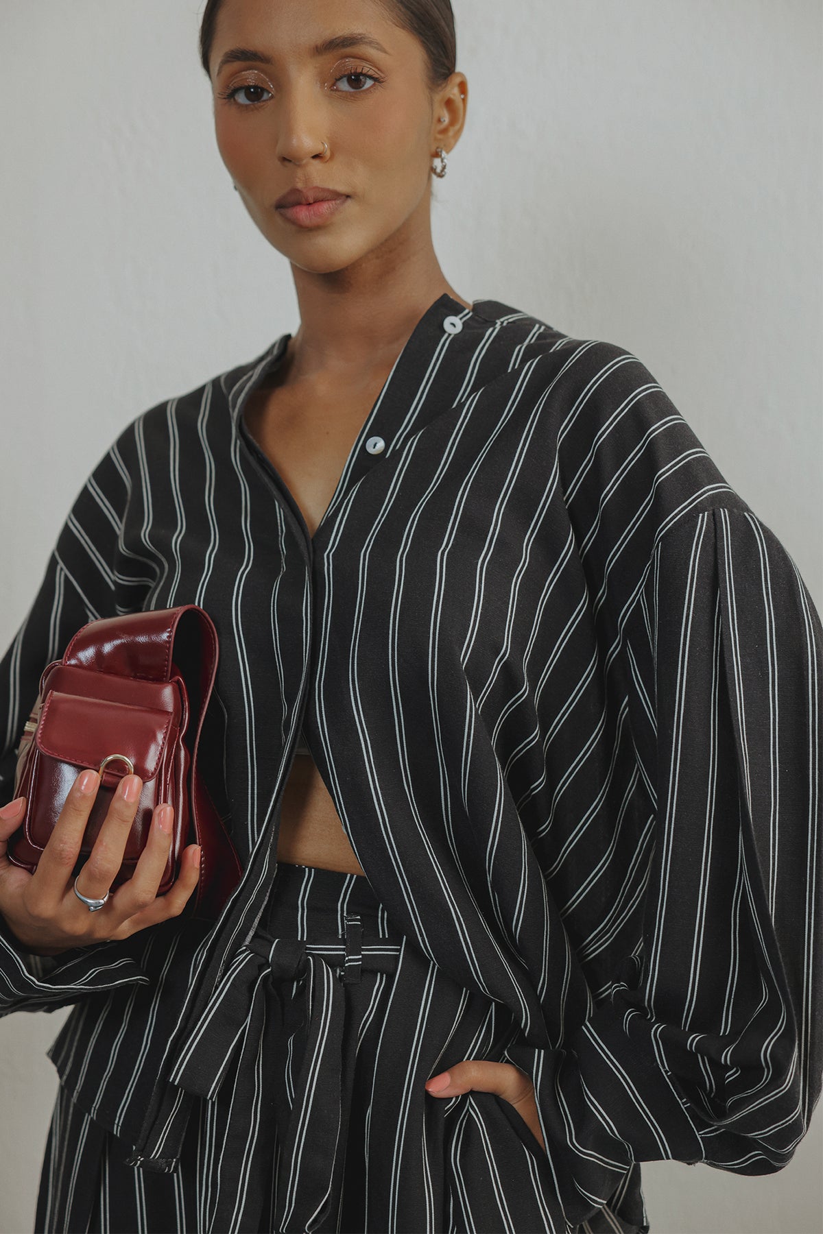 STRIPED SUIT (E0801/116/902)