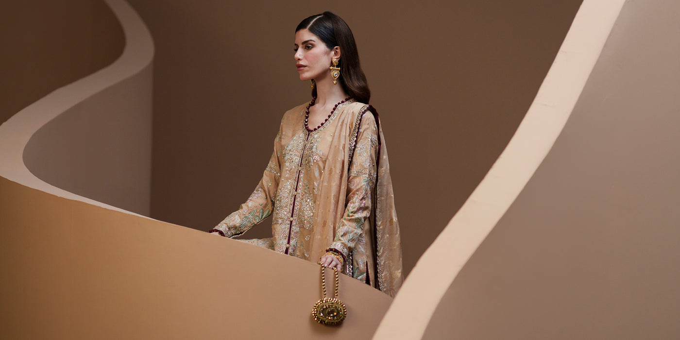 EMBROIDERED SUIT (E1143/104/114)