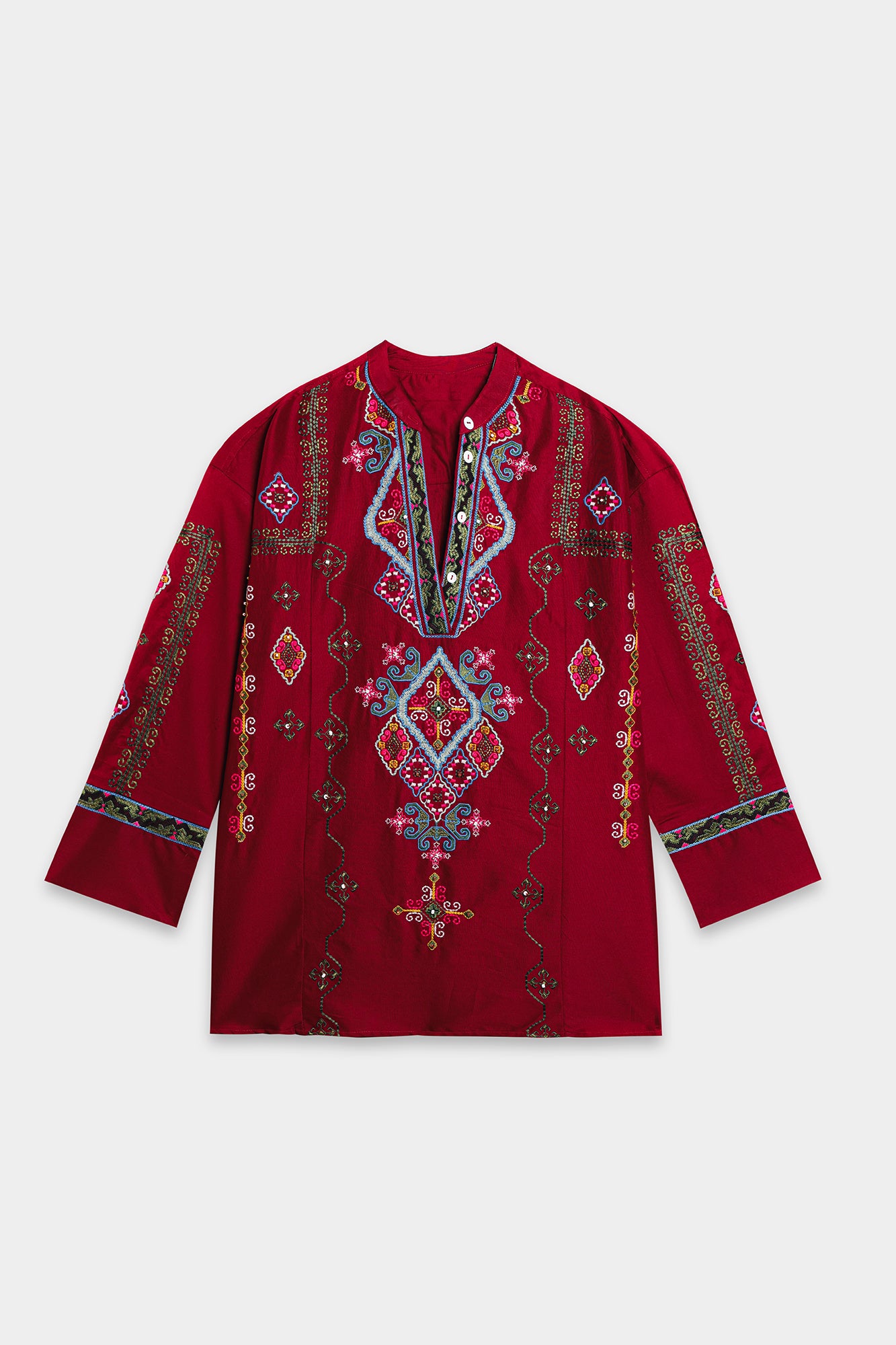EMBROIDERED TOP (S2E0480/119/414)
