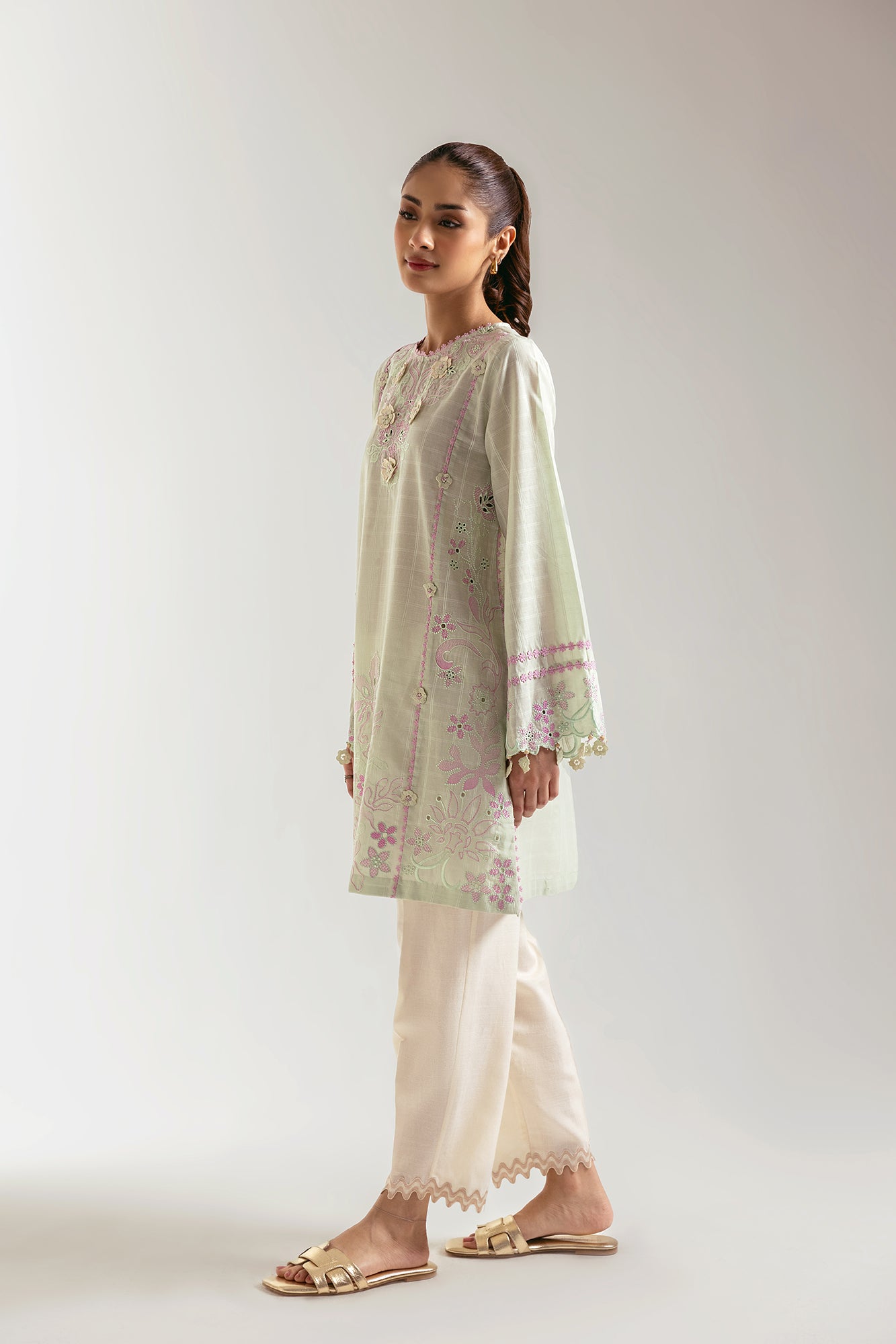 EMBROIDERED SHIRT (S6E6454/102/130)
