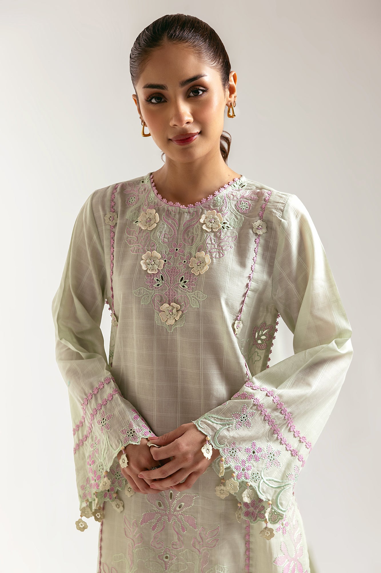 EMBROIDERED SHIRT (S6E6454/102/130)