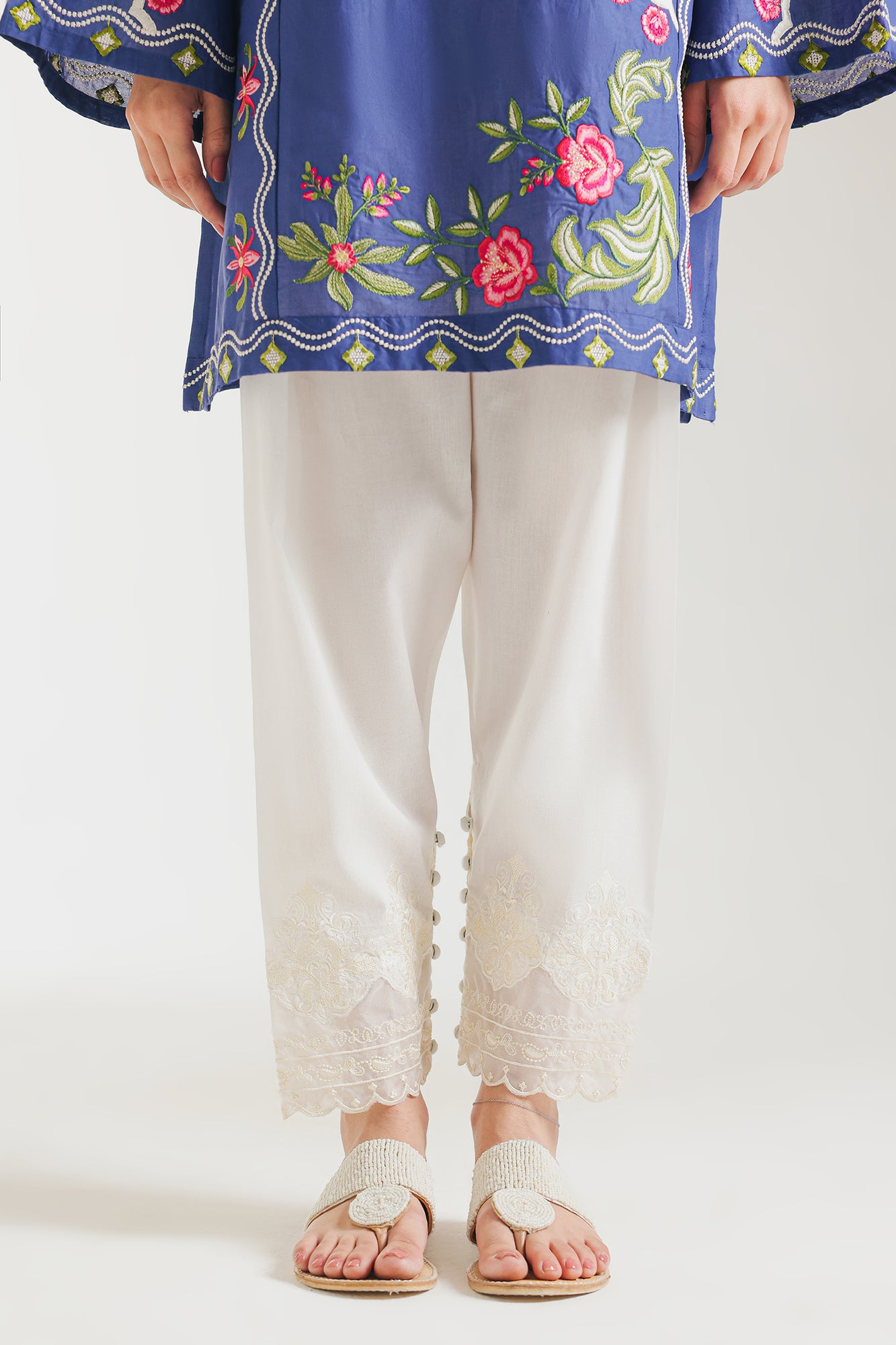 EMBROIDERED SHALWAR (S6E6492/102/001)
