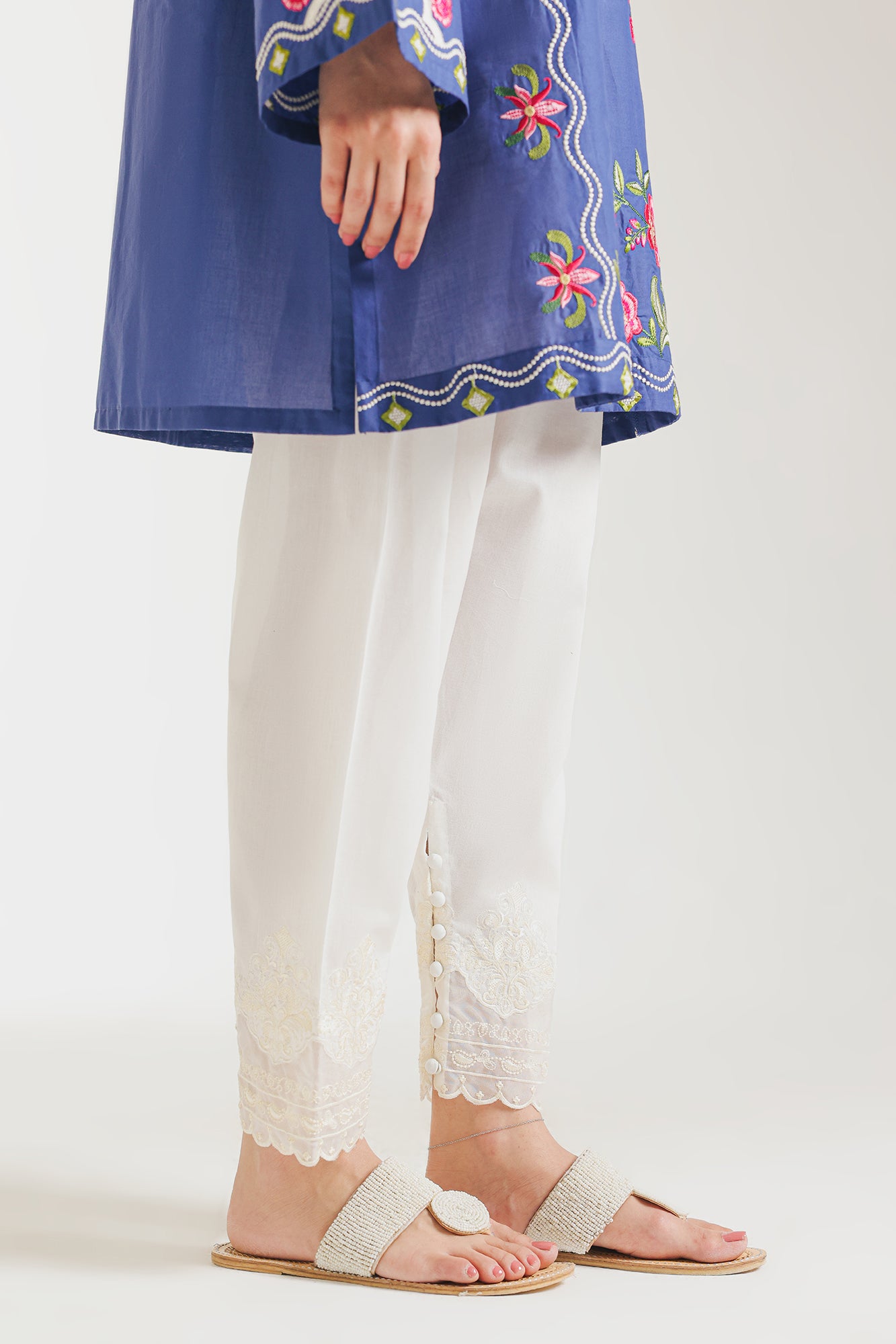 EMBROIDERED SHALWAR (S6E6492/102/001)