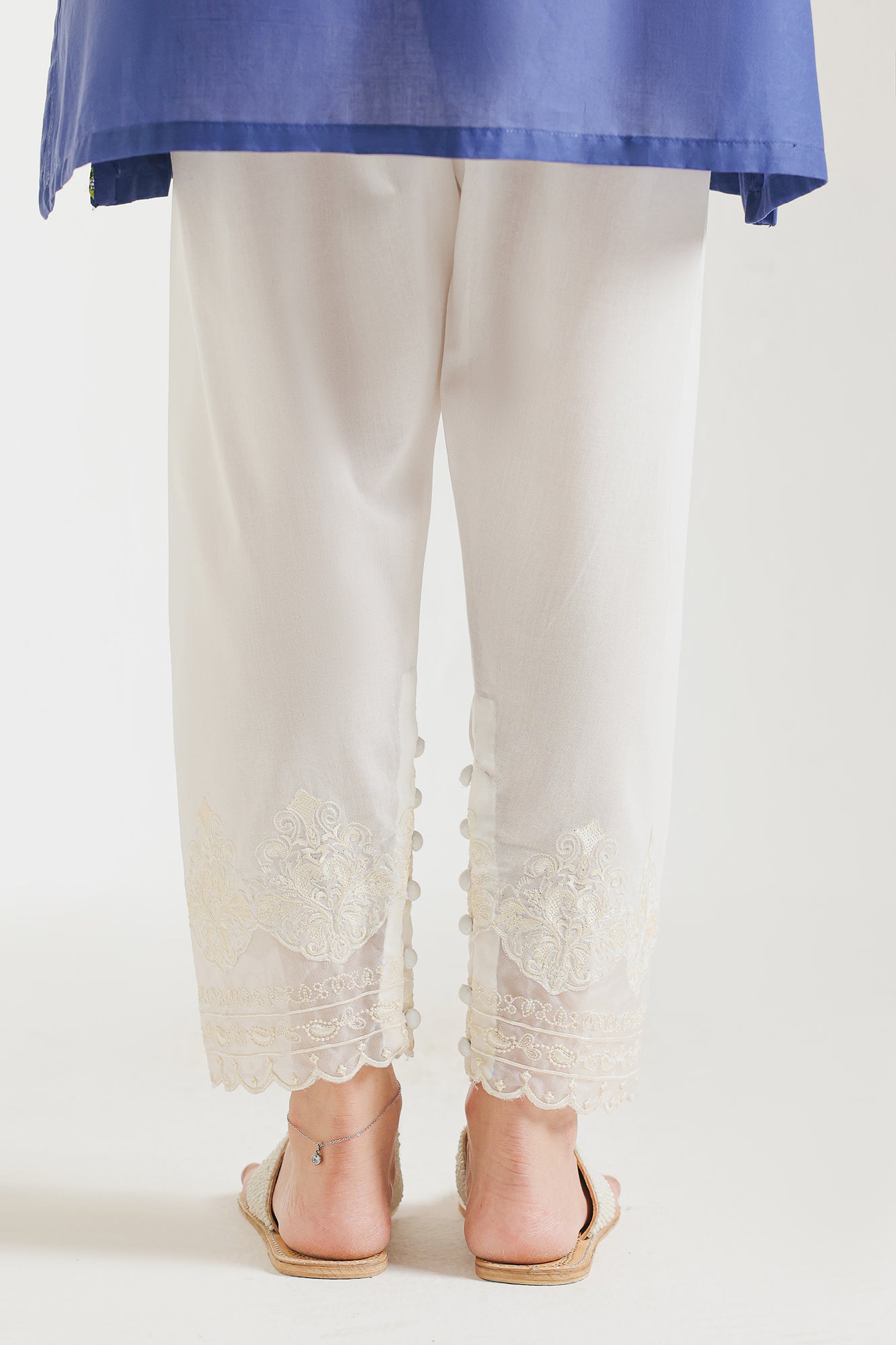 EMBROIDERED SHALWAR (S6E6492/102/001)