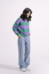 STRIPED KNIT SWEATER (E0537/108/510)