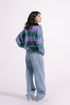 STRIPED KNIT SWEATER (E0537/108/510)