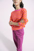 STRIPED KNIT SWEATER (E0549/108/401)