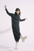 COLD SHOULDER KNIT MIDI DRESS (E0648/108/902)