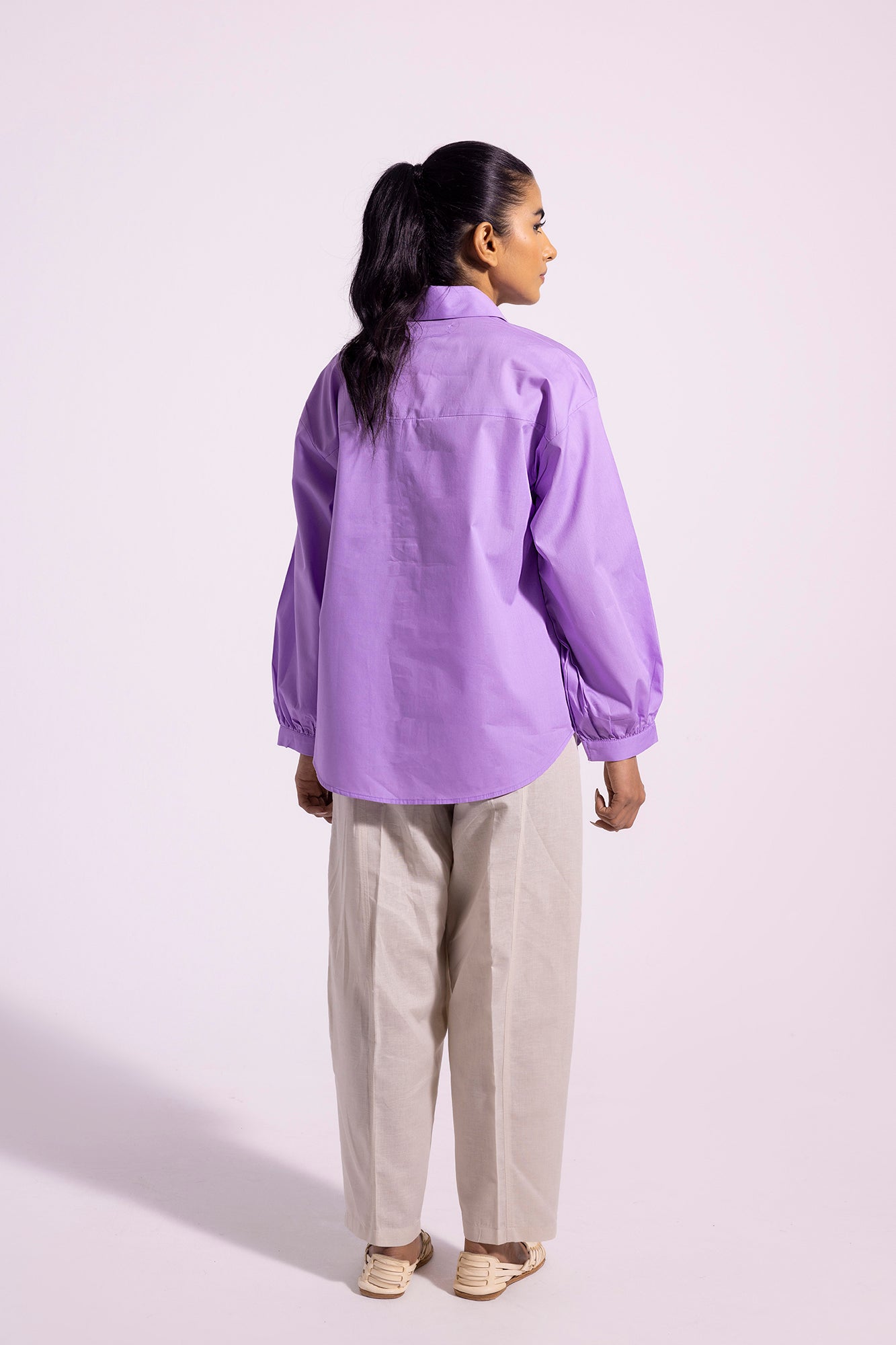 SOLID COLLAR NECK SHIRT (E0821/108/511)