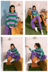 STRIPED KNIT SWEATER (E0537/108/510)